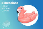 Inflatable Fancy Flamingo Pool Float
