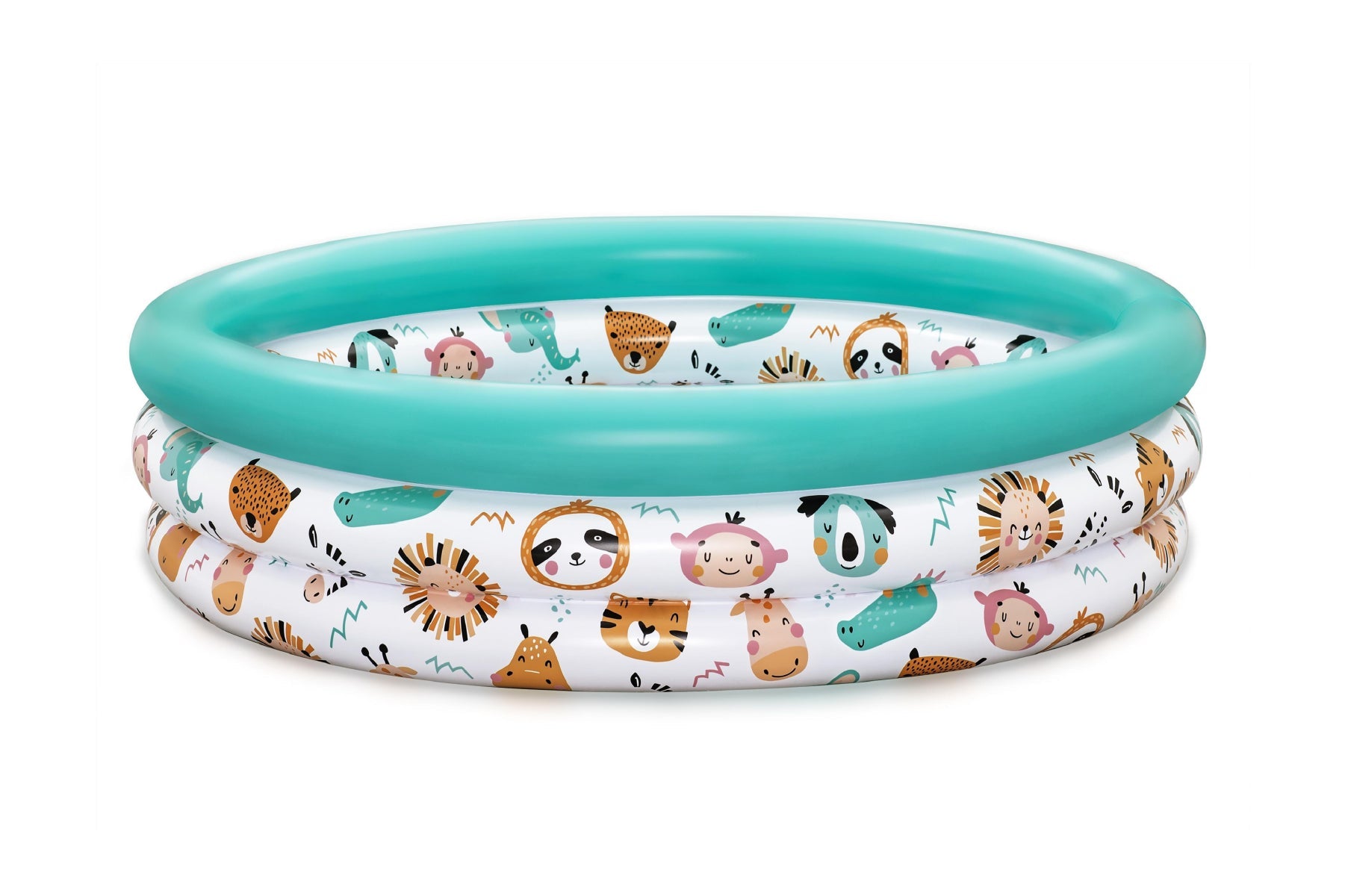 40" Safari Themed Kids Inflatable Paddling Pool