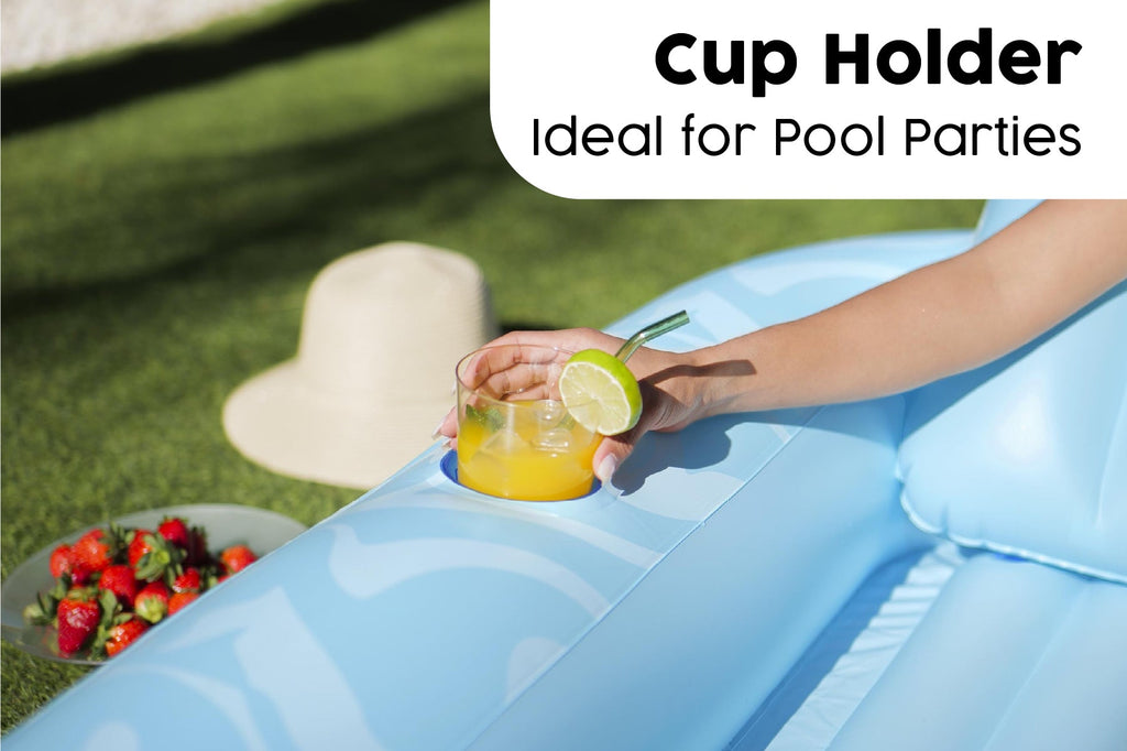 Inflatable Sun-Kissed Tanning Pool Lounge