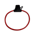 Exotronic Inline Standard Blade Fuse Holder | 10AWG Tinned Copper