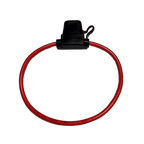 Exotronic Inline Standard Blade Fuse Holder | 10AWG Tinned Copper