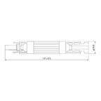 Exotronic 15A In-line Fuse Solar Connector - 10 Pack