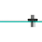 Scanstrut 1-15mm Black Vertical Multi Cable Seal