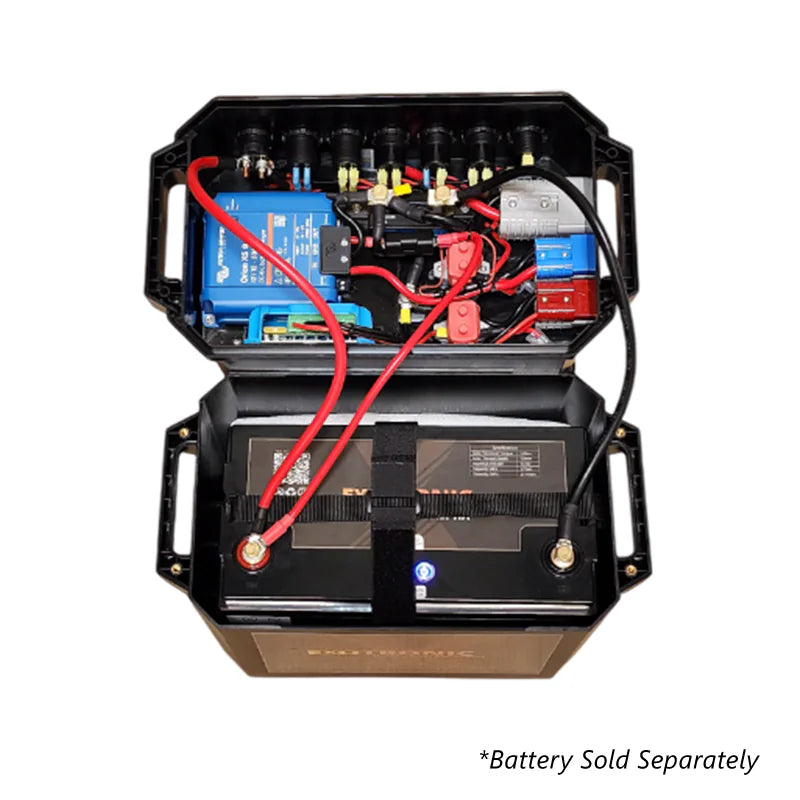 Exotronic Pre-wired Orion XS + SmartSolar + SmartShunt Lithium Battery Box