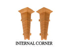 PVC Skirting Board Cable Cover 75 MM x 2500 MM Length Flexible Edge Wood Effect Profile Hi Line