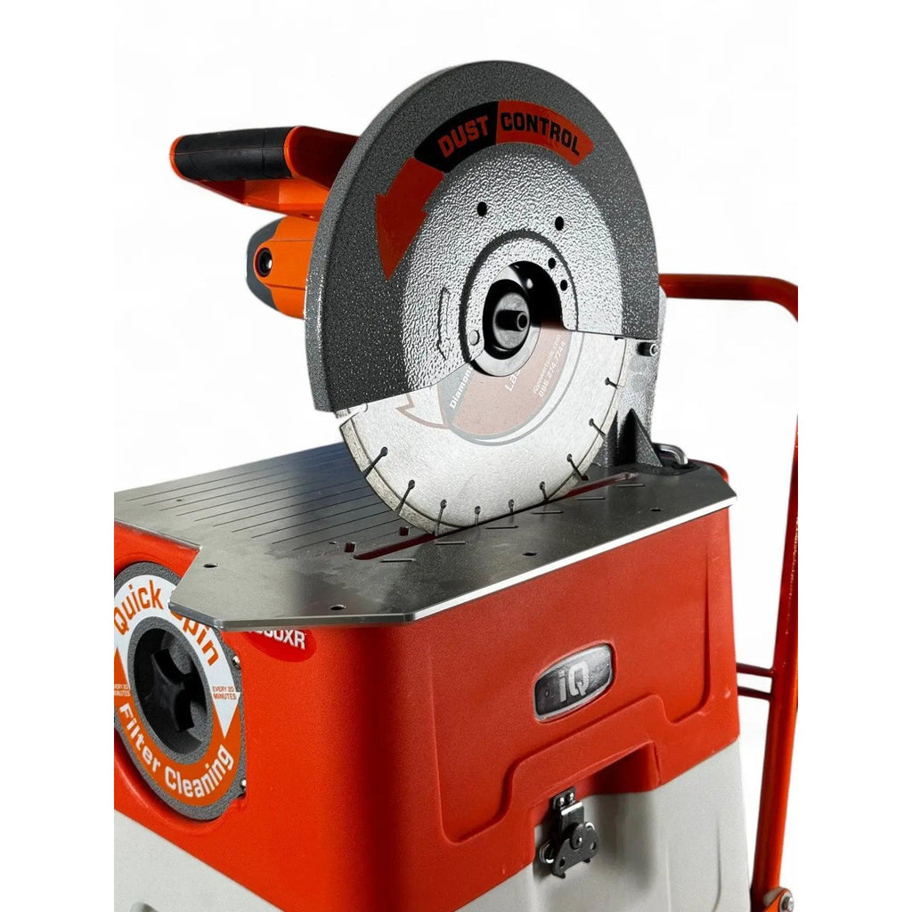 iQ360XT 14" Dry-Cut Masonry Saw Package with Smart Cart