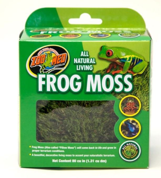 ZooMed Natural Frog Moss, 1.31L - Humidity Boosting Substrate