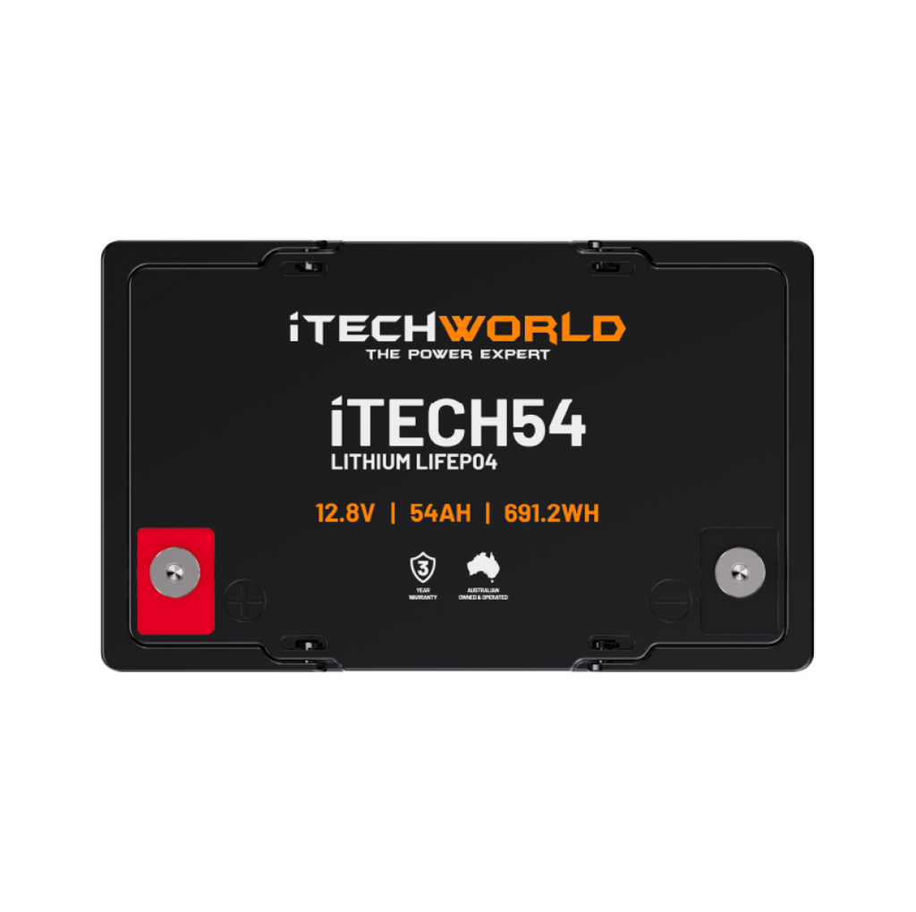 iTECH54 | Deep Cycle Lithium Battery | LiFePO4 54Ah