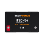 iTECH54 | Deep Cycle Lithium Battery | LiFePO4 54Ah