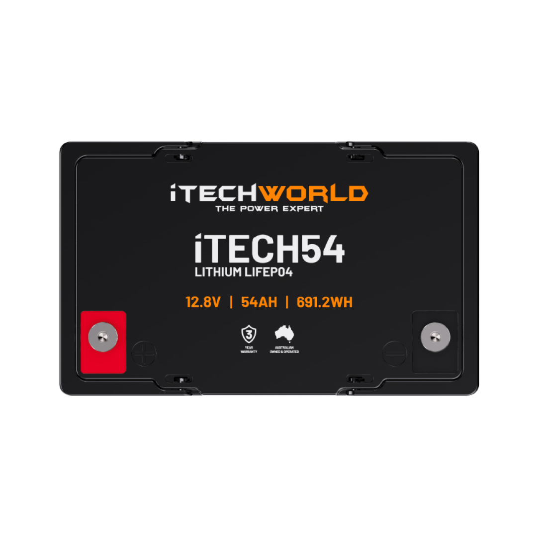 iTECH54 | Deep Cycle Lithium Battery | LiFePO4 54Ah