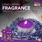 Scented Tea Light Candles | 4 Hour Burn Fragrance | 15-30 Pack