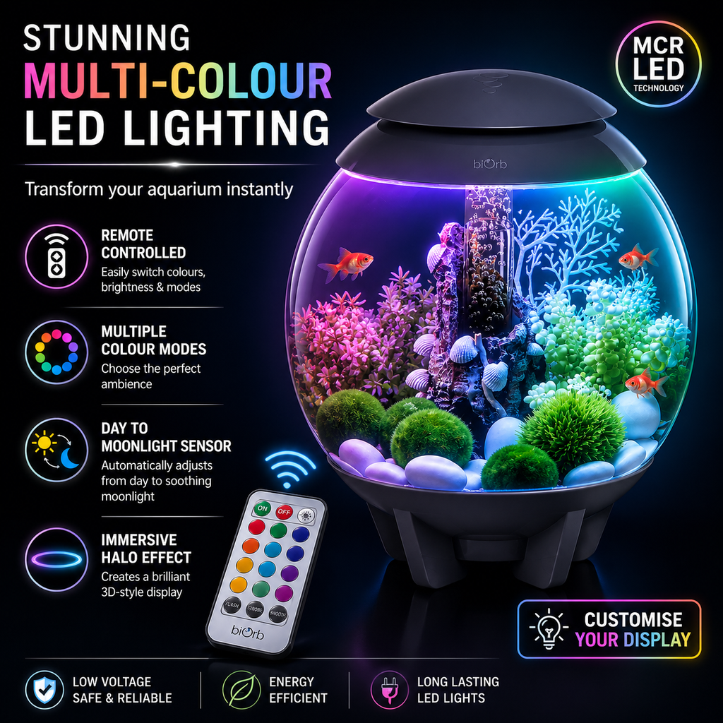 biOrb HALO 15L MCR LED Aquarium with 3D LED Lighting