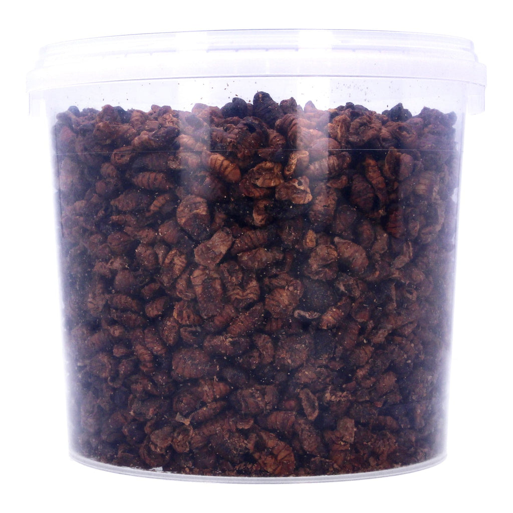 Shark Koi Pond Treats Silkworm Soldier Fly Dried Daphnia Insect Food for Fish
