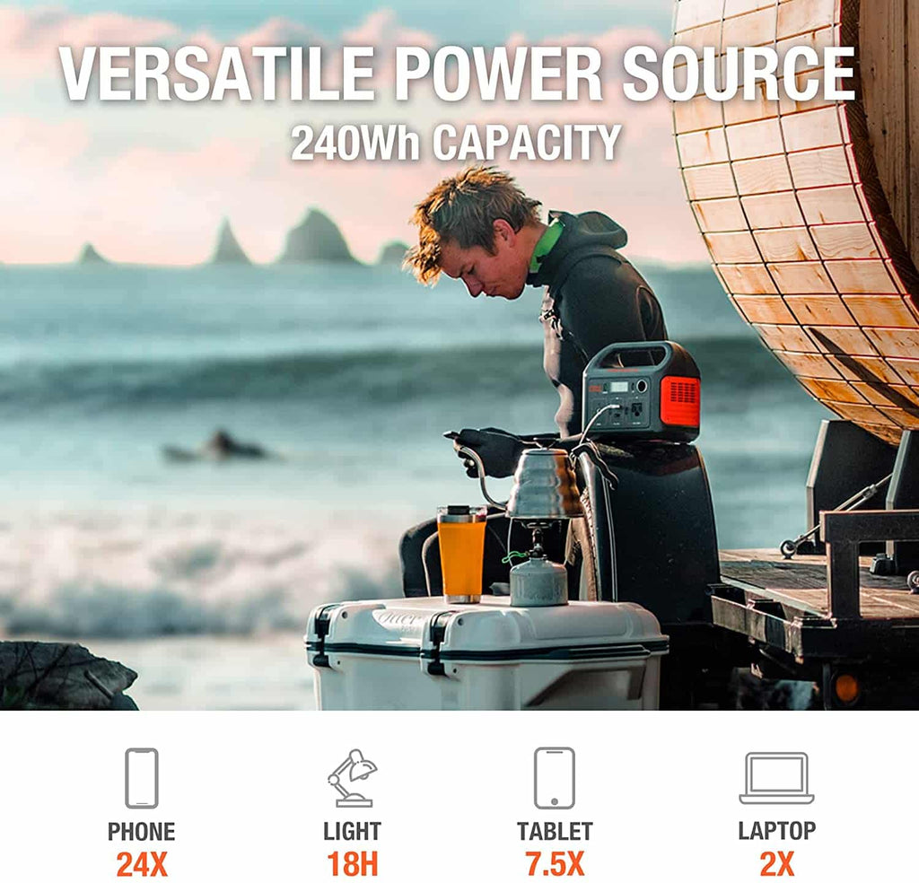 Jackery Explorer 240 Portable Power Station (Refurbished)