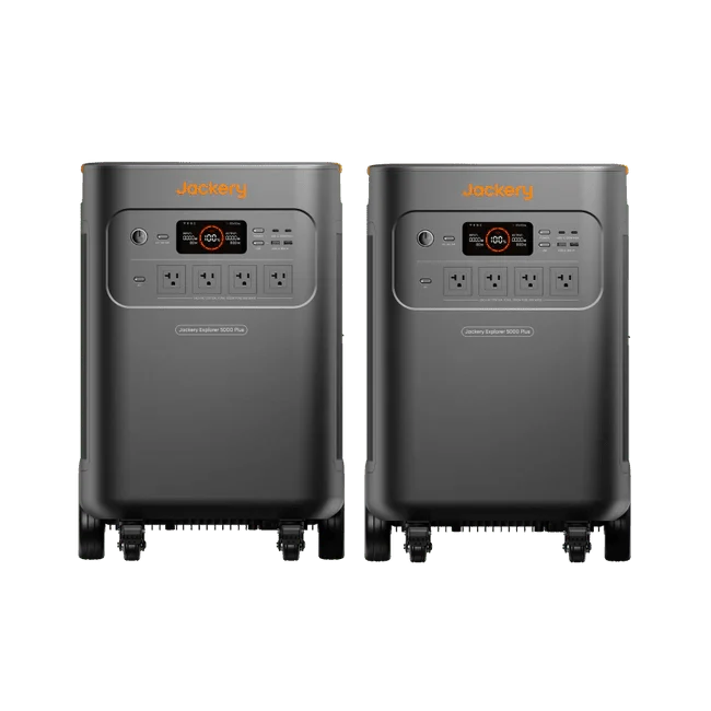 Jackery Explorer 5000 Plus Double Kit + Battery Pack 5000 Plus