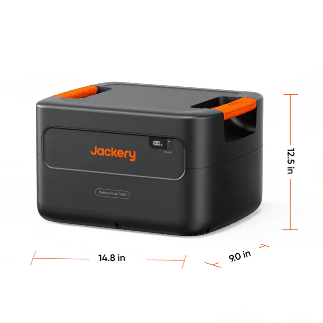 Jackery HomePower 3600 Plus Power Station + Battery Pack 3600