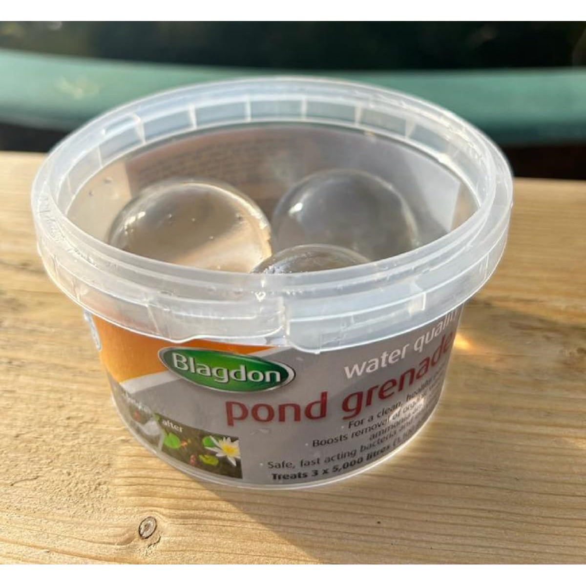 Blagdon Pond Grenade Benifcial Bacteria Treatment