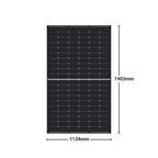 Jinko 475W Tiger Neo N-Type Dual-Glass Black Solar Panel