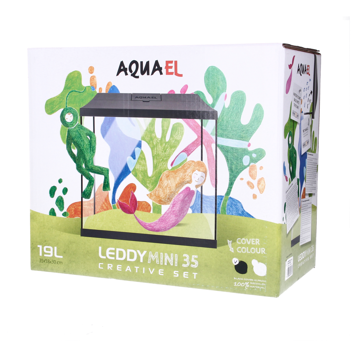 Aquael Leddy 19L Kids Mini Aquarium Set