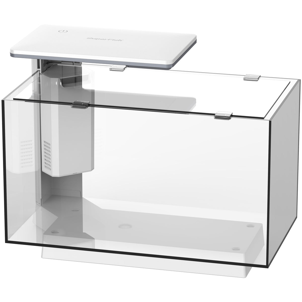 Superfish Quadro 40 Pro Aquarium (White/Blue LED)