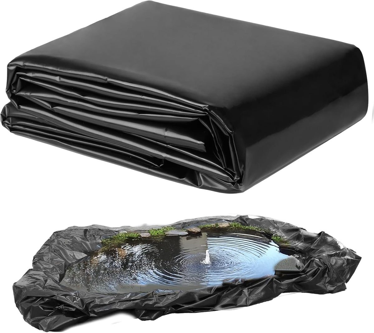 Bermuda Garden Outdoor Heavy Duty Durable PVC Pond Liners