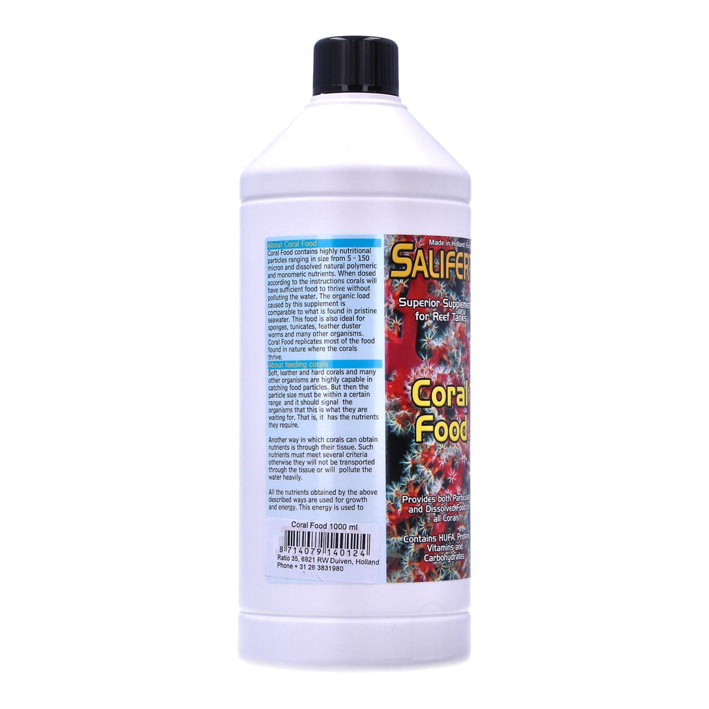 Salifert Coral Food 1000ml Nutrient-Rich Reef Supplement