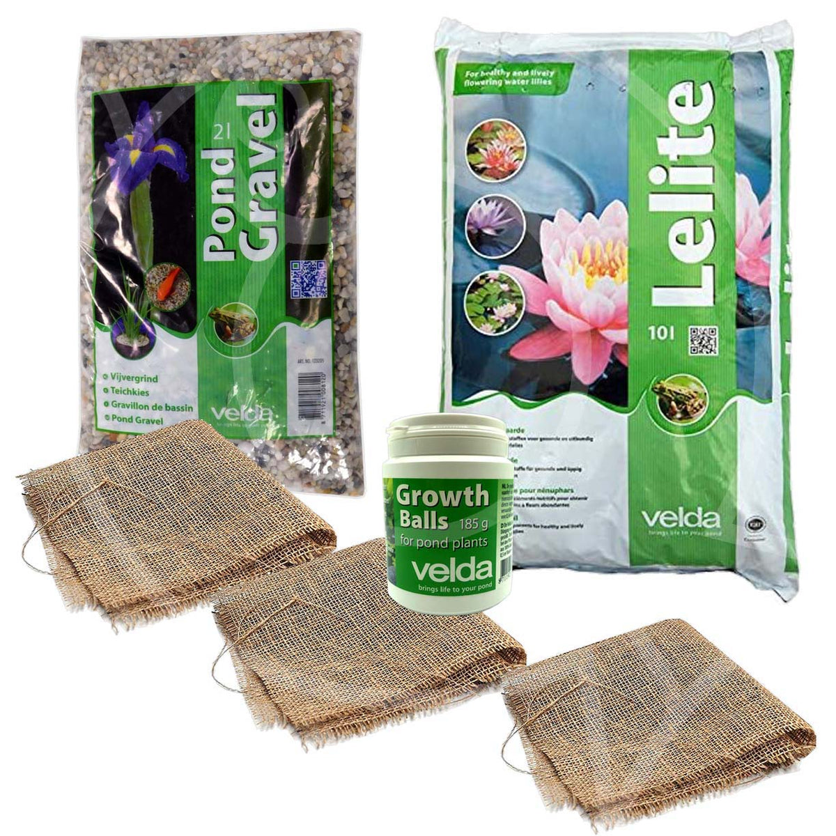 Velda Lily Pond Repotting Kit - Small & Large