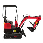 Katool KT-EX20 Mini Excavator with Briggs & Stratton Gas Engine and Mechanical Thumb