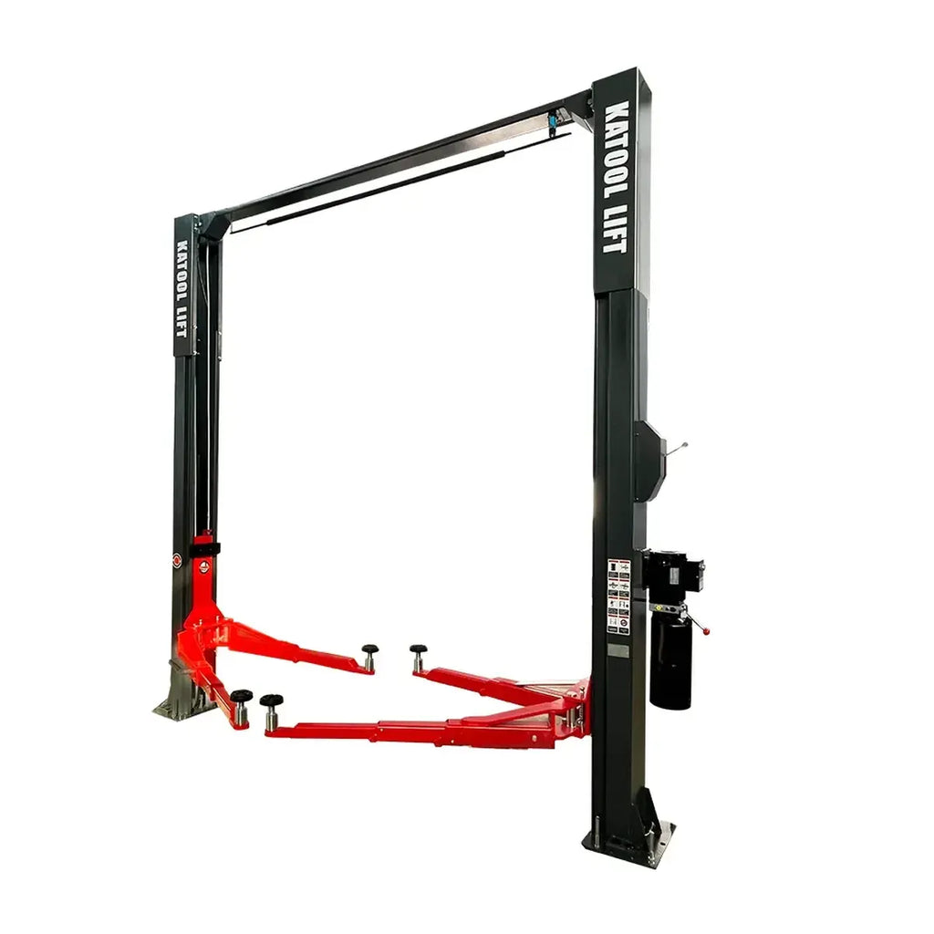 Katool KT-M140XD 14,000 lb 2-Post Overhead Clear-Floor Car Lift