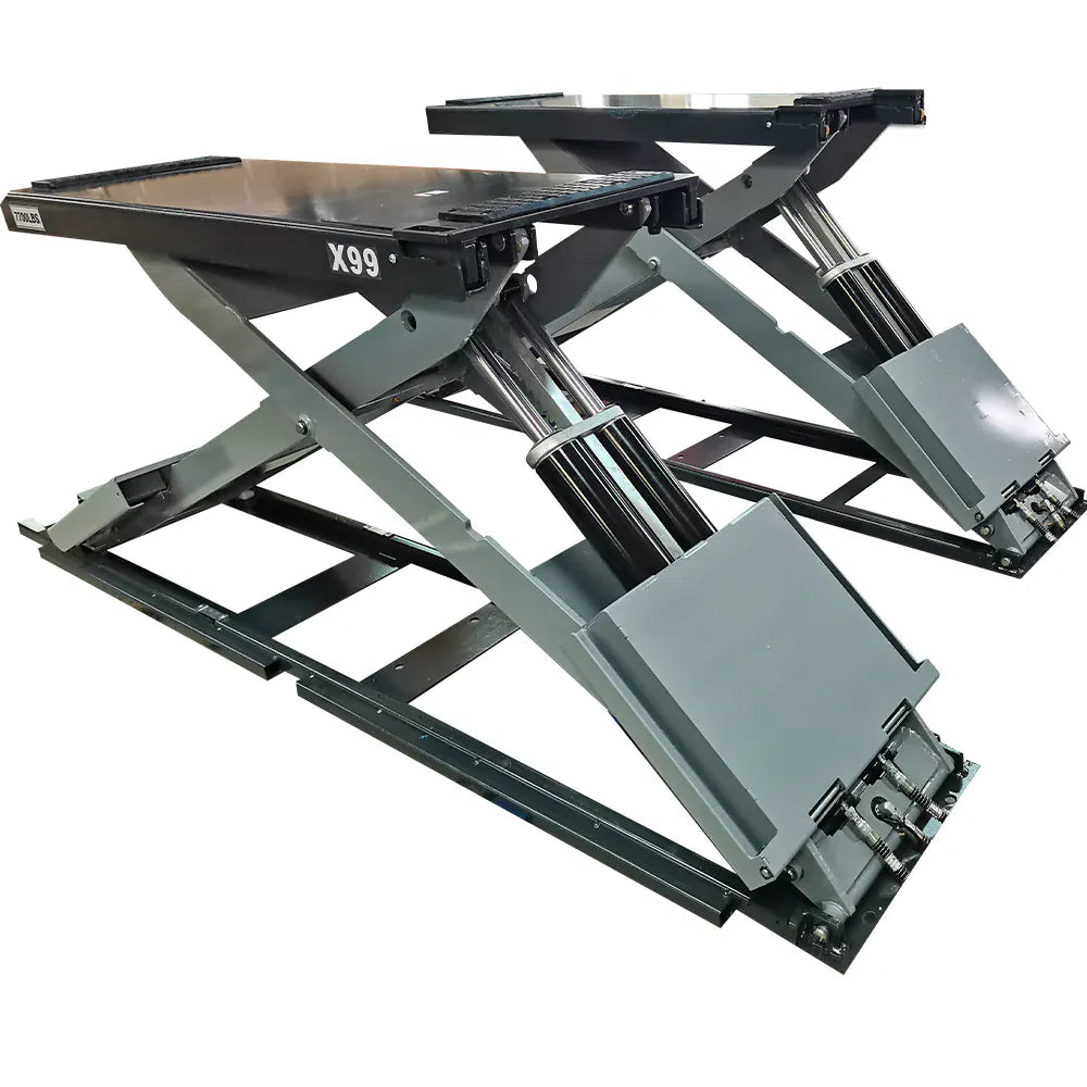 Katool KT-X99 Full-Rise Scissor Lift — 7,700 lb Capacity, 76" Lift Height