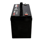 KickAss Twin 12V 120Ah Deep Cycle AGM Battery Bundle with Linking Cables - 240Ah Total Capacity