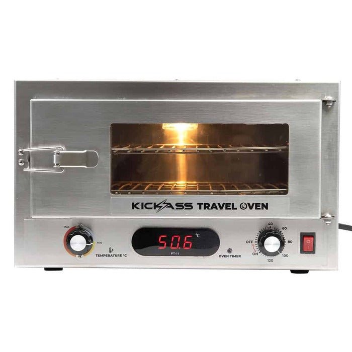 KickAss 12V 130W Portable Travel Oven + Tray Bundle