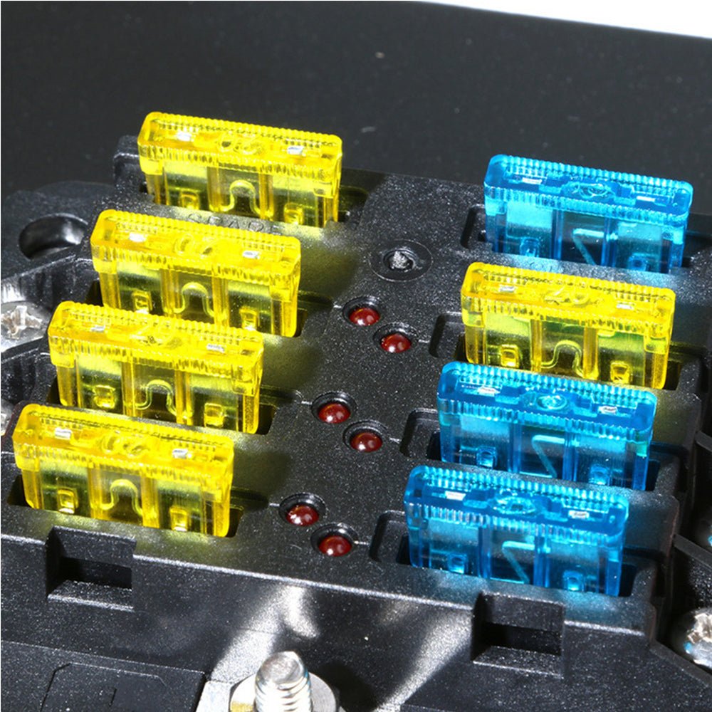 KickAss 12V Control Hub / Panel with 20A DCDC Charger