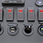 KickAss 12V Control Hub / Panel with 20A DCDC Charger