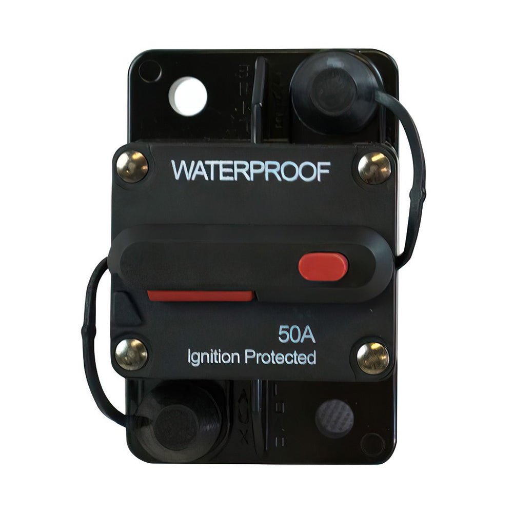 KickAss 12V 50A Manual Reset Circuit Breaker