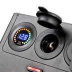 KickAss 12V Mini Control Box with 2 x Anderson, 6 x USB & 3 x Cig Sockets