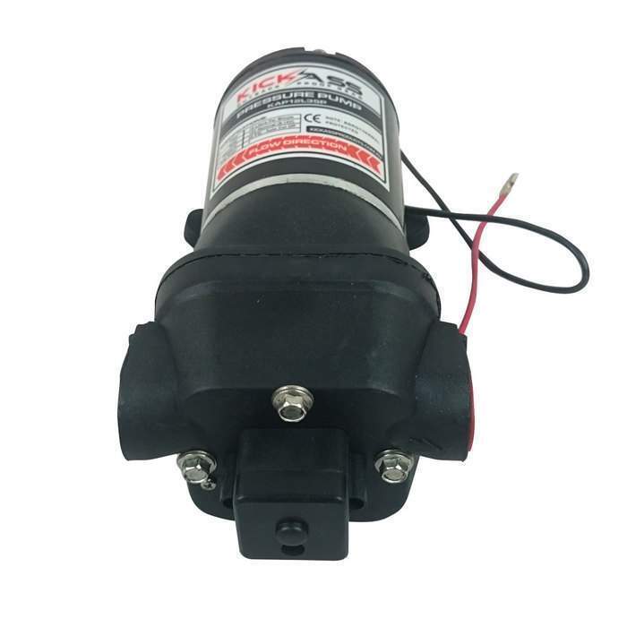 KickAss 12V Water Pump - Self Priming, 12L/minute