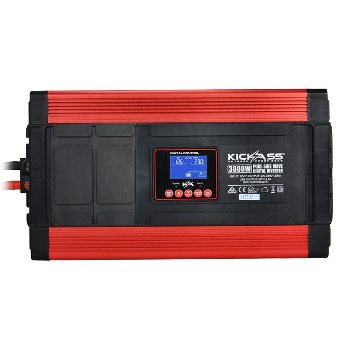 KickAss 3000W Pure Sine Wave Digital Inverter