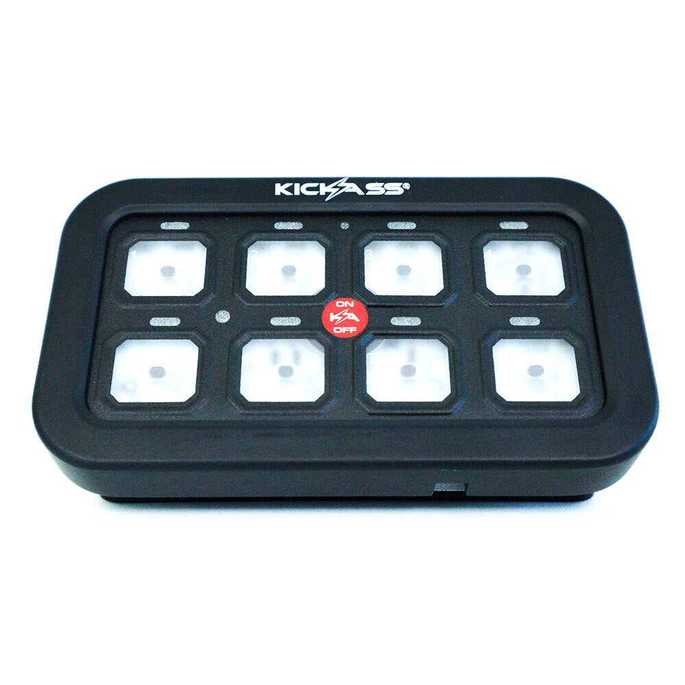 KickAss Bluetooth Control 8 Gang Switch Panel