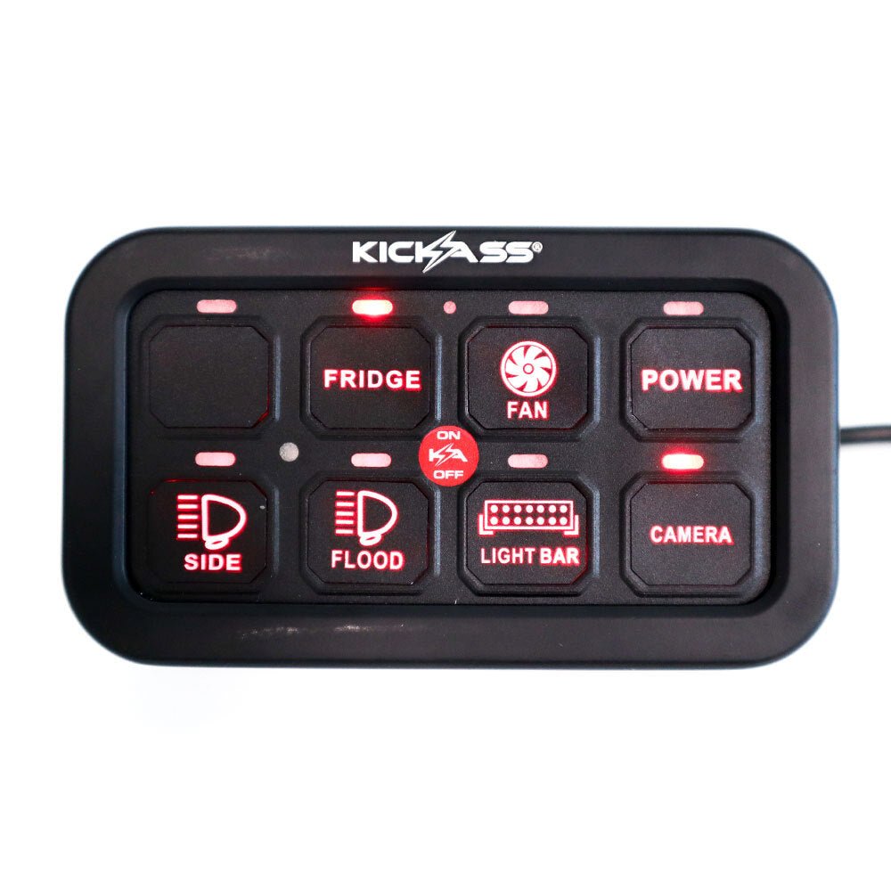 KickAss Bluetooth Control 8 Gang Switch Panel