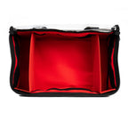 KickAss Canvas Clear Top Storage Bag with Soft Padded Lining - 42x25x15cm