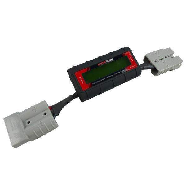KickAss Digital DC Watt Meter for Portable 12V Solar Panels with Anderson Connection