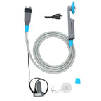 KickAss G'Day Bidet Bundle with Large Stool/Toilet/Bin & Portable 12V Camping Shower