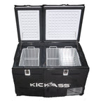 KickAss Magnetised Fridge Cover for 75L Dual Zone Fridge/Freezer