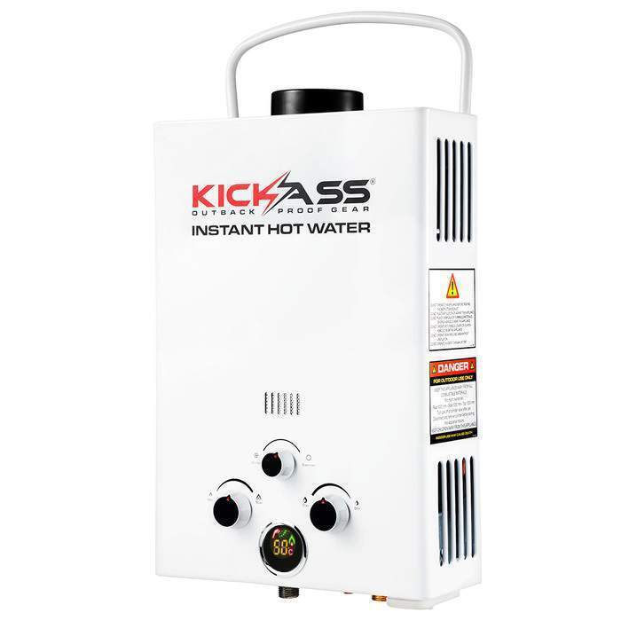 KickAss Instant Gas Hot Water System + 6L/Min Water Pump Bundle