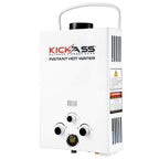 KickAss Instant Gas Hot Water System + 6L/Min Water Pump Bundle
