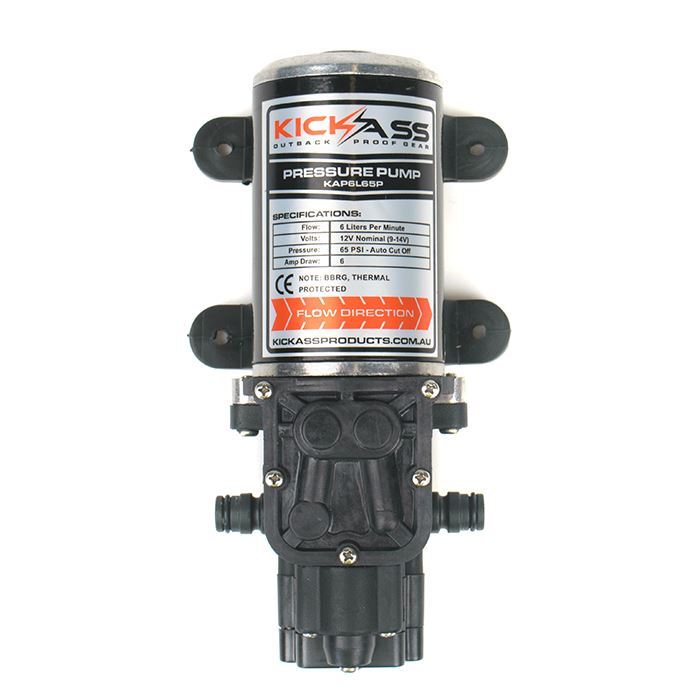 KickAss Instant Gas Hot Water System + 6L/Min Water Pump Bundle