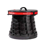 KickAss Large Portable Outdoor Pop Up Stool/Bin with Lid