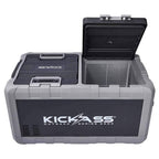 KickAss Portable 12V Fridge Freezer - Dual Zone, 95L