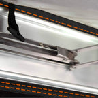 KickAss Premium Shower Awning - Black & Orange
